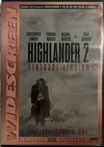 Highlander 2 The Quickening (DVD, 2001, Renegade Version Directors Cut) Like New - £16.47 GBP