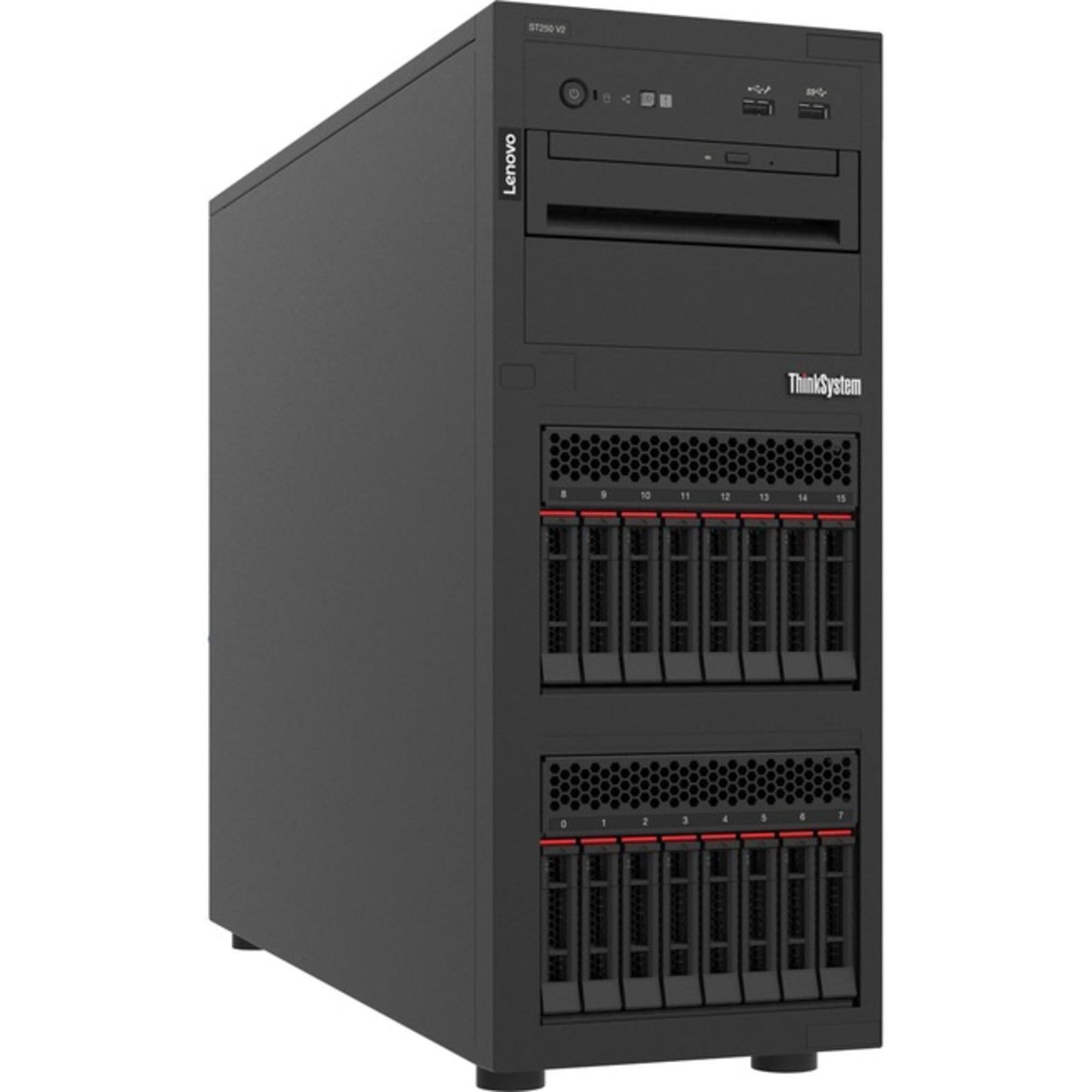 Lenovo ThinkSystem ST250 V2 7D8FA013NA Tower Server - 1 x Intel Xeon E-2378 2.60 - £1,511.22 GBP