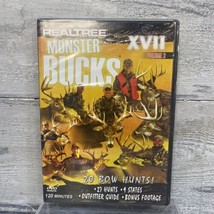 Realtree Monster Bucks Xvii Volume 2 Bow Hunts 27 Hunts Whitetail Buck Dvd New - £6.33 GBP