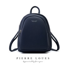 Leather Mini Backpack MultiFunction Small Backpack Purse Designer Famous Brand W - £39.96 GBP