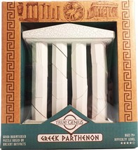 Greek Parthenon - 15-piece 3D Puzzle - Wooden Brainteaser Columns By True Genius - £11.73 GBP