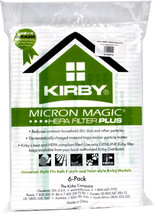 Kirby Magic HEPA FILTER Micro Allergen Plus F Style Vacuum Bags 6 Pack 204814 - £14.34 GBP