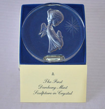 Danbury Mint Christmas Crystal Sculpture Angel Star in Box - $15.35