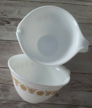 Replacements ~ Corelle by Corning Coffee Cup &amp; Creamer ~ Butterfly Gold Pattern - £20.50 GBP