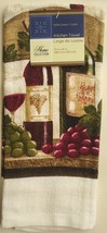 Kitchen Linen Towel Twin Wine Theme - £5.18 GBP