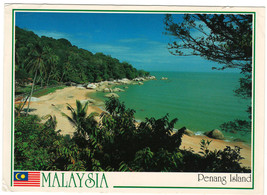 Very Fine Used Postcard . 1994  Malaysia. Penang Island. From Malaysia t... - £2.37 GBP