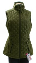 Under Armour Infrared Storm Green Zip Front Packable Alpinlite Vest Women&#39;s NWT - £72.28 GBP