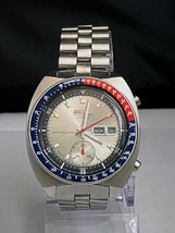 Rare Seiko 6139-6002 WATER70mRESIST Silver 6030T Dial, 1971 - Arabic Dat... - $36,453.35 MXN