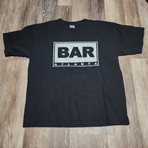 Vintage Bar Atlanta Georgia Graphic Print Dual Sided Black White Classic - $187.38 MXN