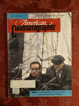 American Cinematographer January 1984 Gorky Park Love Letters Heat And Dust - £6.89 GBP