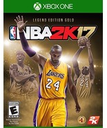 NBA 2K17 - Microsoft Xbox One XONE XB1 X1 Video Game - $22.44 CAD