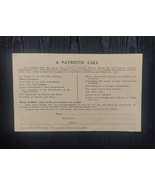 PATRIOTIC CALL Strange WKKK Secret Order for Women Membership Card~1920&#39;s - £109.42 GBP