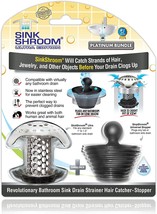 The Sinkshroom Ultra Revolutionary Stainless Steel Bathroom Sink Drain P... - €38,74 EUR