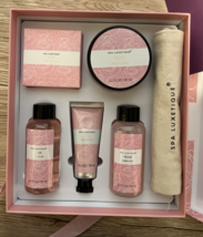 Spa Luxetique Rose Gift Set Body Lotion, Shower Gel, Bubble Bath.. EXP 7/26 NEW - £18.36 GBP