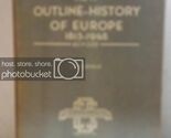 New outline-history of Europe, 1815-1948 (College outline series) - $5.90