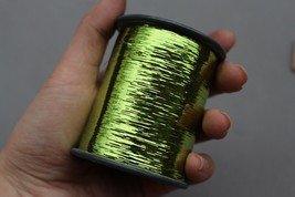 Tigofly 1 Spool 16 Colors 8000m Tinsel Flashabou Flat Mylar Tinsel Sparkle Flash - £66.45 GBP