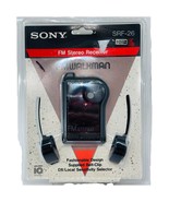 NEW SEALED Sony WALKMAN FM Stereo Receiver SRF-26 Black 10th Anni. Vinta... - $92.12 CAD