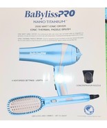 BaByliss PRO Titanium Hair Dryer Blow Dryer &amp; Ionic Thermal Brush Limit ... - $127.75 CAD
