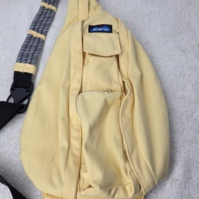 KAVU Rope Sling Crossbody Bag Yellow Adjustable Item image 2