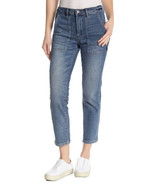 NWT Women&#39;s BLANKNYC Denim Cropped Straight Leg Jeans Sz 30 - £34.84 GBP