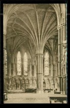 Vintage Postcard Lincoln Cathedral Chapter House 1923 Lincolnshire England - £8.51 GBP