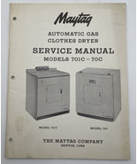 Maytag Automatic Gas Clothes Dryer Service Manual Shop Repair 701C 70C Book - £11.16 GBP
