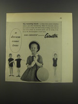 1956 Cranston Dress by Joseph Love Ad - A dream come true - £14.77 GBP
