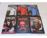 Lot Of  6 Jackass DVD&#39;s 3 Volume Set And 3 Movies - $29.38
