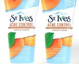 2 St Ives 6 Oz Acne Control Oil Free Salicylic Acid 2% Medication Aprico... - $21.99