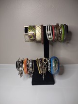 Lot Of Over 40 Bracelets And Bangles - £27.94 GBP