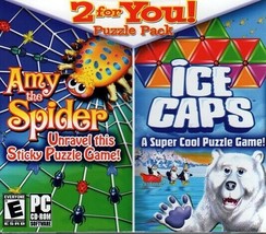 2 for You! Puzzle Pack: Amy the Spider &amp; Ice Caps (PC-CD, 2007) - NEW in JC - £4.85 GBP