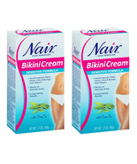 2-Pack New Nair Hair Remover Sensitive Formula Bikini Cream With Green T... - $25.23 CAD