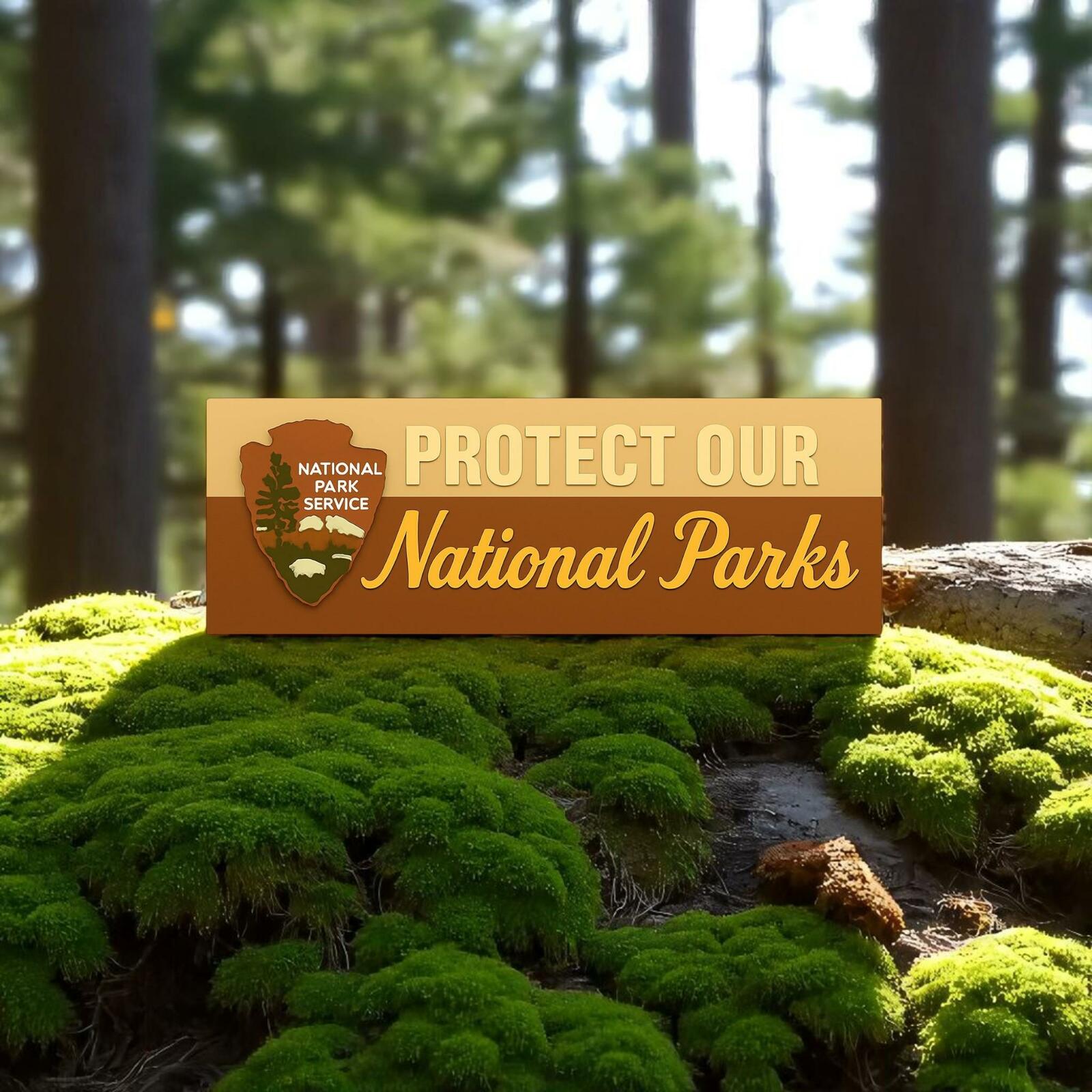 Protect Our National Parks Vinyl Bumper Stickers, Protect National Parks... - $3.95+
