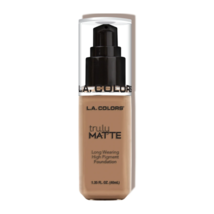 L.A. Colors Truly Matte Foundation - Long Wearing - #CLM359 - *COOL BEIGE* - £3.13 GBP