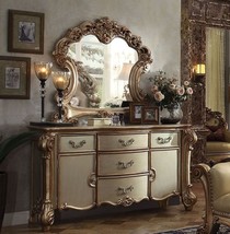 71" Gold Solid Wood Dresser - $44,463.15 MXN