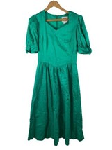 Vintage Lanz Originals Salzburg Size 10 Puff Sleeves Garden Tea Party Victorian - £58.59 GBP