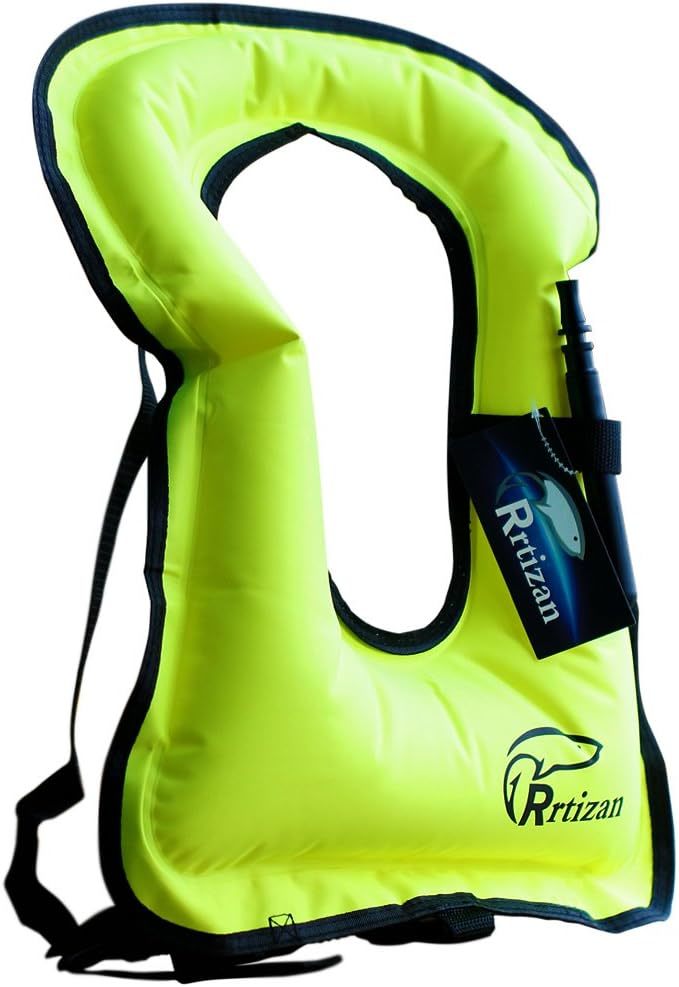Adult Inflatable Swim Vest Jackets For Safety While Snorkeling, Swimming... - $37.92