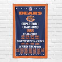 For Chicago Football Fans 3x5 ft Flag Super Bowl Champions Banner - $18.99