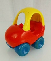 Little Tikes Toddle Tots Vintage Red &amp; Yellow Cozy Coupe Car Vehicle - £7.53 GBP