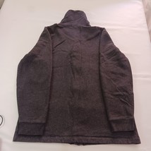 Lands' End Women's Gray Button Long Sleeve Coat Size L (42-44) image 2