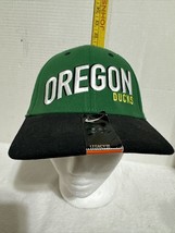 Nike Oregon Ducks Fitted Hat Cap Green O Logo Legacy - £19.88 GBP