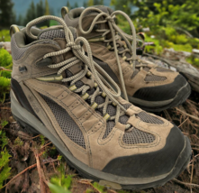 VASQUE 7473 M GORE-TEX Leather Brown Hiking Vibram Women&#39;s Boots 9.5M - $326.98 MXN