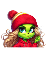 Kansas City Chief Little Girl Grinch - £3.94 GBP