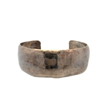 Schroth Hand Made Sterling Silver Hammered Bangle - $2,061.12 MXN