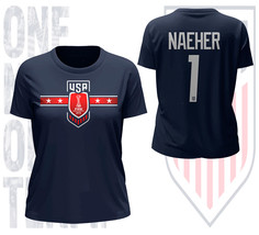 Alyssa naeher us soccer team fifa world cup 2023 navy t shirt thumb200