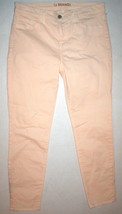 New J Brand Jeans Sherbert Pastel Slim Skinny 30 Mid Rise Womens Orange Crop  - £146.53 GBP