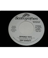 Leif Garrett Runaway Rita 45 Rpm Record Scotti Brothers Label Promotional - £18.32 GBP