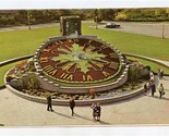 Ontario Hydro Floral Clock Postcard Sir Adam Beck Niagara Generating Sta... - $17.82