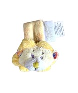 Stephan Baby Yellow Lion Wrist Rattle Plush Toy - $6.92