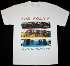 Vintage The Police Music 83s Concert Cotton White S-4XL Men Women Shirt AA1440 - $15.34+